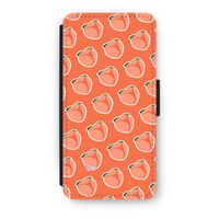 Just peachy: iPhone 8 Flip Hoesje