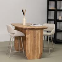 Countertafel Seve Naturel Acaciahout 150cm - Giga Meubel