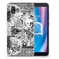 Silicone Back Case Alcatel 1B (2020) Skulls Angel