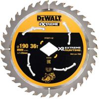 DeWalt Accessoires extreme runtime cirkelzaagblad voor dcs577 190mm 36t (ruitvormig asgat) - dt40271-qz
