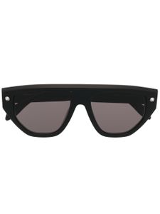 Alexander McQueen lunettes de soleil à monture géométrique - Noir