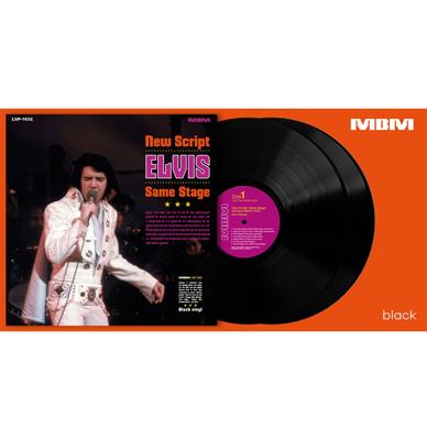 Elvis Presley - New Script, Same Stage 2LP - Zwart Vinyl