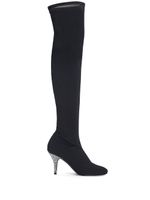 Giuseppe Zanotti bottes Calixte Cuissarde 85 mm - Noir