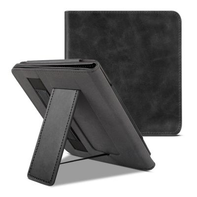 Lunso - Luxe sleepcover stand hoes - Kobo Sage (8 inch) - Zwart
