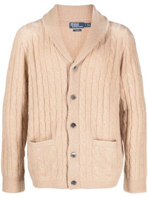 Polo Ralph Lauren cardigan torsadé en cachemire - Tons neutres