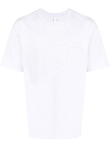 Suicoke t-shirt en coton à détail de poche - Gris