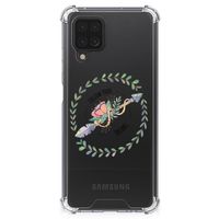 Samsung Galaxy A12 Stevig Bumper Hoesje Boho Dreams - thumbnail