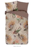 Good Morning Dekbedovertrek "bladeren" - Multi - (140x200/220 cm) - Katoen