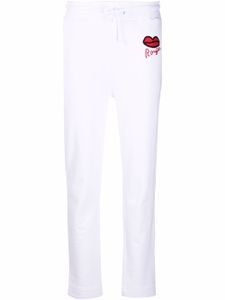 Sonia Rykiel pantalon de jogging à imprimé Rouge - Blanc