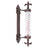 Kozijnthermometer gietijzer / Esschert Design - thumbnail