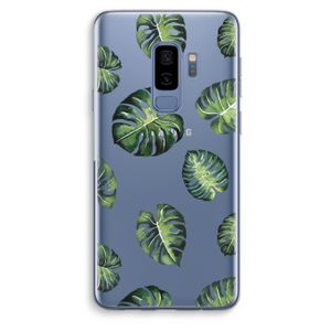 Tropische bladeren: Samsung Galaxy S9 Plus Transparant Hoesje