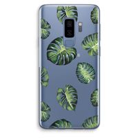 Tropische bladeren: Samsung Galaxy S9 Plus Transparant Hoesje