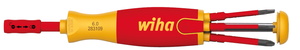 Magaziner met bits: sleuf en Pozidrive 38611 Wiha