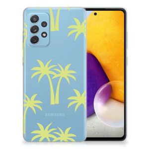 Samsung Galaxy A72 TPU Case Palmtrees
