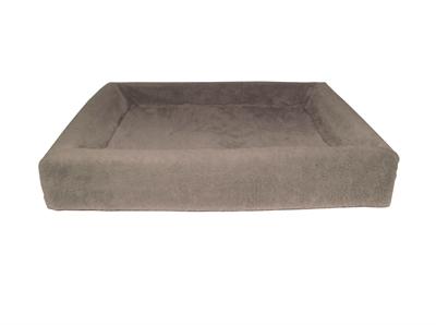 BIA BED FLEECE OVERTREK HONDENMAND TAUPE BIA-80 100X80X15 CM