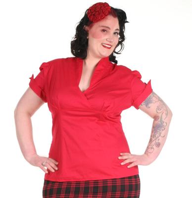 Sean Blouse, Red-XS | 49% korting Sean Blouse, Red-XS | 49% korting