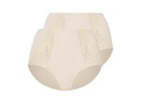 esmara 2 dames slips (Champagnekleurig, S (36/38))