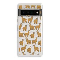 Alpacas: Google Pixel 6 Pro Transparant Hoesje