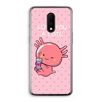 Love You A Lotl: OnePlus 7 Transparant Hoesje