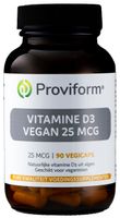 Proviform Vitamine D3 Vegan 25mcg Capsules - thumbnail