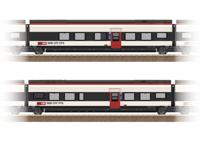 TRIX H0 23281 H0 uitbreidingsset 1 voor de Giruno van de SBB B(B11) 2e klas en C(B10) 2e klas