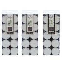 Atmosphera Geurtheelichtjes - 30x stuks - Jasmijn geur - was/paraffine - 3,5 uur