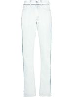 Maison Margiela Japanese denim turn-up jeans - Blanc