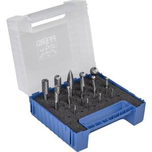 PFERD TOOLS 21901500 Freesstiftset Hardmetaal Schachtdiameter 6 mm