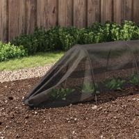 VidaXL Kweektunnel 300x50x48,5 cm staal en polyetheen zwart VidaXL Kweektunnel 300x50x48,5 cm staal en polyetheen zwart