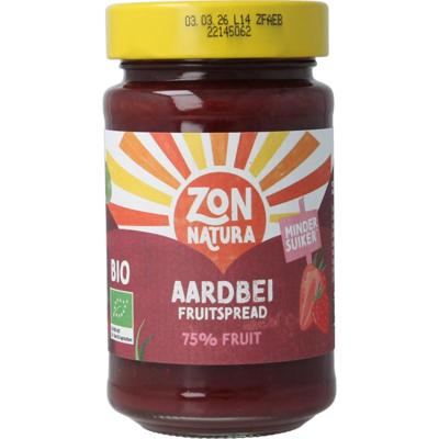 Zonnatura Fruitspread aardbei 75% bio