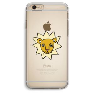 Kleine leeuw: iPhone 6 Plus / 6S Plus Transparant Hoesje
