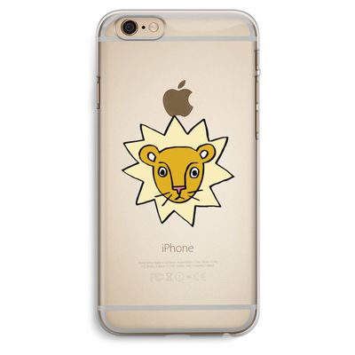 Kleine leeuw: iPhone 6 Plus / 6S Plus Transparant Hoesje