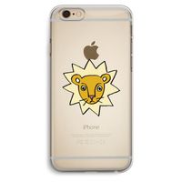 Kleine leeuw: iPhone 6 Plus / 6S Plus Transparant Hoesje