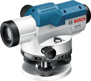 Bosch Professional GOL 26D + BT 160 + GR 500 Optisch nivelleerinstrument Incl. statief Reikwijdte (max.): 100 m Optische vergroting (max.): 26 x