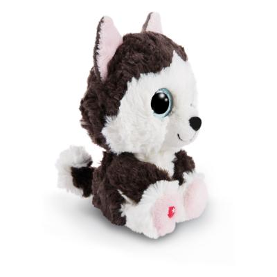 Nici glubschis pluchen knuffel husky barkley, 15cm