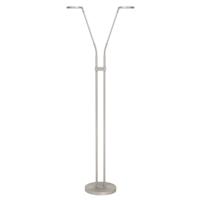 Highlight Design leeslampPalma nikkel Ø 25cm dubbel - V4002.30