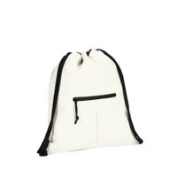 New Rebels ® Schoenentas - Zwemtas - Gymtas - 3L - Polyurethaan - Wit