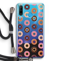 Donuts: Huawei P30 Lite Transparant Hoesje met koord