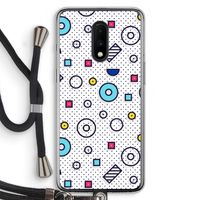 8-bit N°9: OnePlus 7 Transparant Hoesje met koord