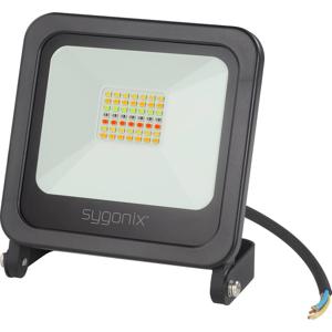 Sygonix SY-4782326 Buitenschijnwerper Energielabel: F (A - G) 24 W Warmwit, RGB, Neutraalwit