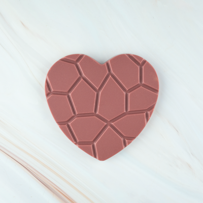 Chocolade hart ruby 110 gram