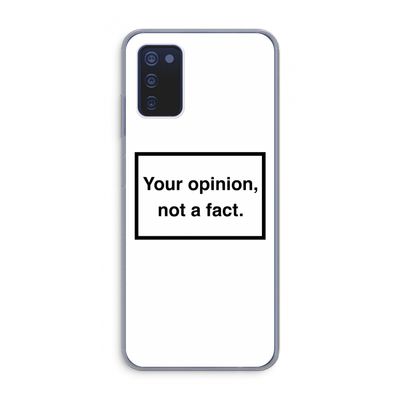 Your opinion: Samsung Galaxy A03s Transparant Hoesje
