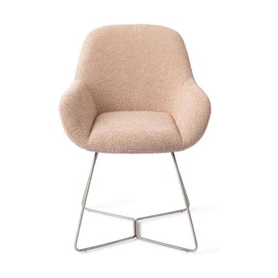Jesper Home Kushi eetkamerstoel Flax Relax beehive steel