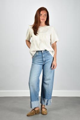 Mother jeans Half-Pipe Ankle Cuff Fray 11406-1085 last bite