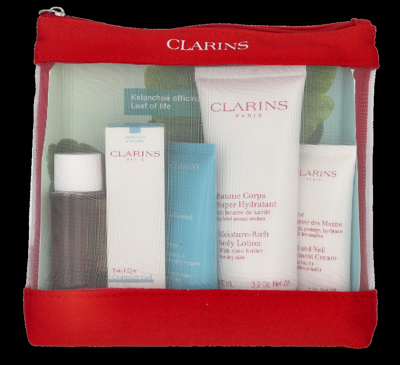 Clarins Head - To -Toe Moisturizing Essentials Set 217 ml