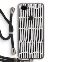 Moroccan stripes: Pixel 3a Transparant Hoesje met koord