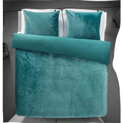 At Home by Beddinghouse dekbedovertrek Tender - blauwgroen - 240x200/220 cm