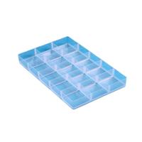 Vakkenverdeler Really Useful 4/9 liter15 vakken 342x215x35mm transparant