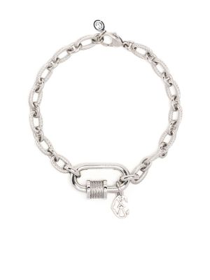 Charriol bracelet Forever Lock en cordes - Argent