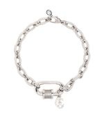 Charriol bracelet Forever Lock en cordes - Argent